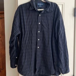 Ralph Lauren Lake, extra large cotton button down shirt plaid